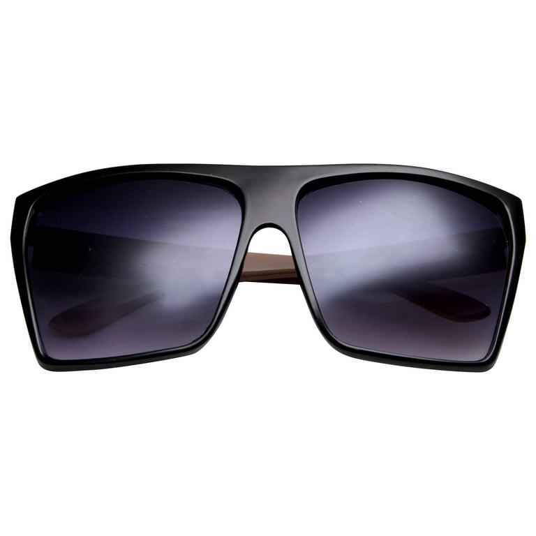 Flat top aviator square sunglasses deals