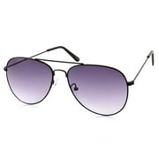 grinderPUNCH Oversized Aviator Classic Retro Metal Frame Adult Sunglasses Men and Women