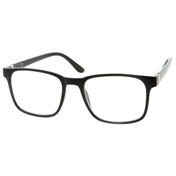 grinderPUNCH Photochromic Lens Darkens in Outdoor Sunlight for Men and Women Reading Glasses +2.00, Black