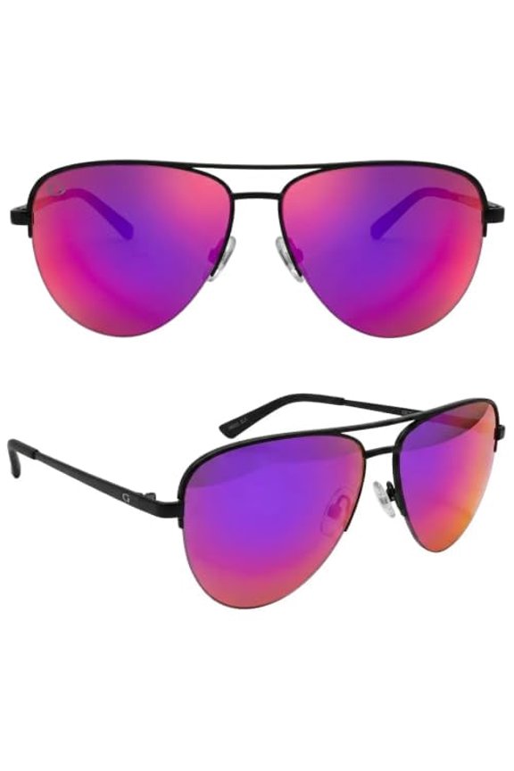 Polarized Aviator Sunglasses Men Women Retro Vintage Pilot Sun Glasses UV400 Protection - Purple