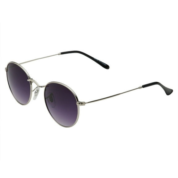 grinderPUNCH Retro Classic Round Metal Frame Sunglasses