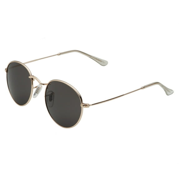 grinderPUNCH Retro Classic Round Metal Frame Sunglasses
