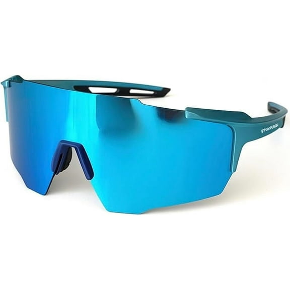 grinderPUNCH Sports Sunglasses Lightweight Baseball Cycling Glasses UV Protection for Mountain Bike Running Hiking Fishing