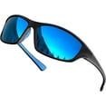 thumbnail image 1 of Grinderpunch Sport Polarized Sunglasses for Men & Women Baseball Running Cycling Fishing Golf Driving Shades Sun Glasses - Blue, 1 of 7