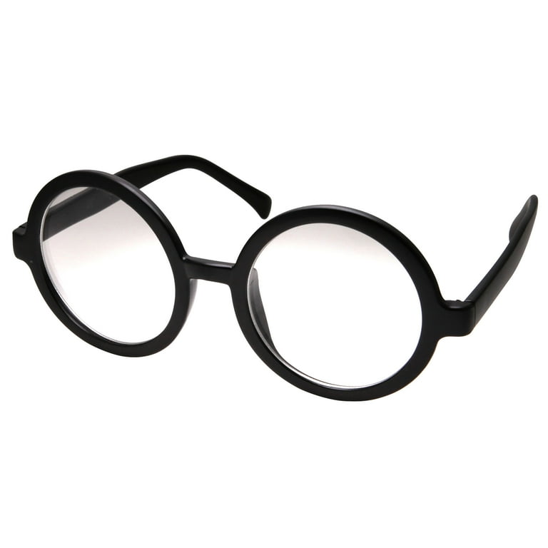 Big round non prescription glasses 2025