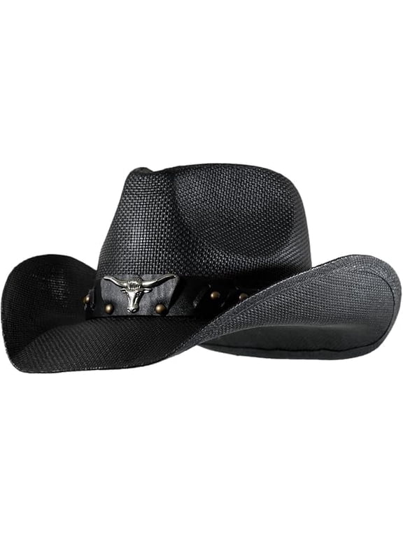 Western Outback Cowboy Hat Straw Classic Western Style