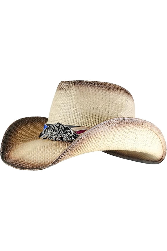 Western Outback Cowboy Hat Straw Classic Western Style