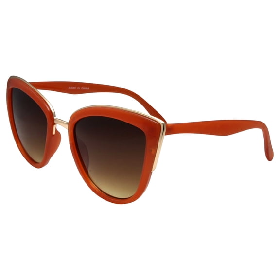 grinderPUNCH Womens Oversized Cat Eye Sunglasses