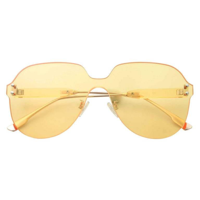 See through colored sunglasses clearance