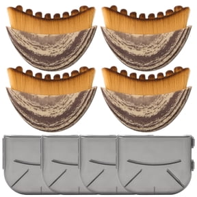 4PCS Lymphatic Contour Face Brush for Drainage, Gua Sha Facial Massage Tool for Sculpting