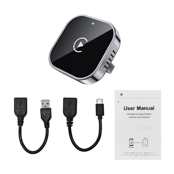 [guanglv] Wireless Adapter Kit, Wireless CarPlay Adapter, Convert Wired CarPlay to Wireless, Plug & Play Auto Connection Dongle for Vehicle Infotainment System