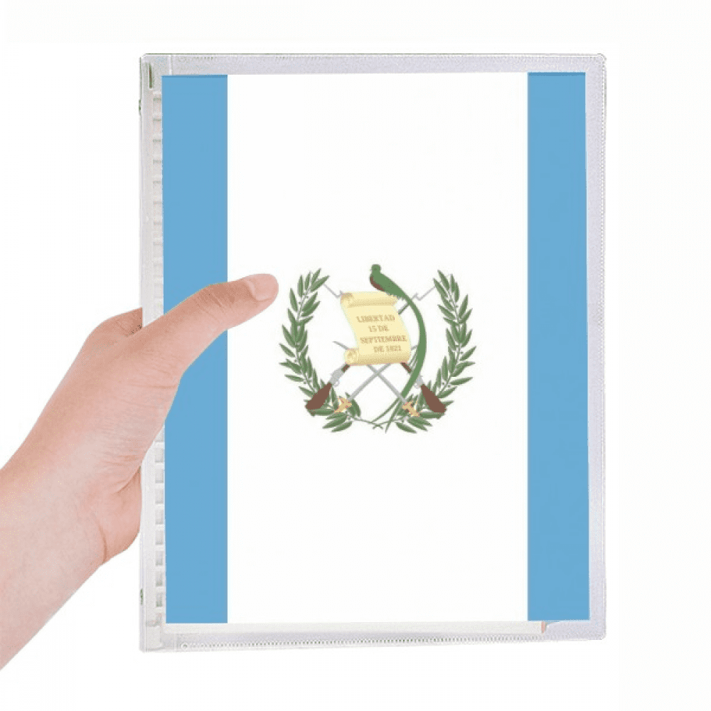 guatemala national flag north amecountry notebook loose diary refillable journal statiry
