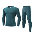 thumbnail image 1 of guisaled Base Layer for Men Hunting Thermal Underwear Camo Workout Top and Bottom 2 Piece Sets Gym Slim Fit Compression Long Johns, 1 of 7