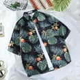 thumbnail image 1 of guisaled Beach Shirts for Men Slim Fit Short Sleeve Casual Dress Shirt Fashion Graphic Tees Shirt Summer Button Dowm Hawaiian Shirts, 1 of 5