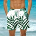 thumbnail image 1 of guisaled Black Swim Trunks Swimming Trunks for Men Big and Tall Beach Shorts Quick Dry Elastic Waist Board Shorts Fashion Hawaii Printed Swimwear, 1 of 6