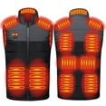 thumbnail image 1 of guisaled Camo Heated Vest for Men Big and Tall USB Electric Heated Vest Heated Jacket Winter Vest for Outdoor Hunting Camping Skiing Clothes, 1 of 9