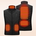 thumbnail image 1 of guisaled Camo Heated Vest for Men Big and Tall USB Electric Heated Vest Heated Jacket Winter Vest for Outdoor Hunting Camping Skiing Winter, 1 of 9