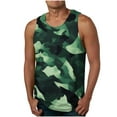 thumbnail image 1 of guisaled Camo Tank Tops for Men Summer Fashion Sleeveless Camouflage Color Muscle Basic T Shirts Casual Loose Pullover Tops, 1 of 4