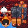thumbnail image 1 of guisaled Heated Vest, 9 Heating Zones Men'S Heated Vest Rechargeable USB Warming Softshell Heated Vests Battery Pack Not Included, 1 of 7