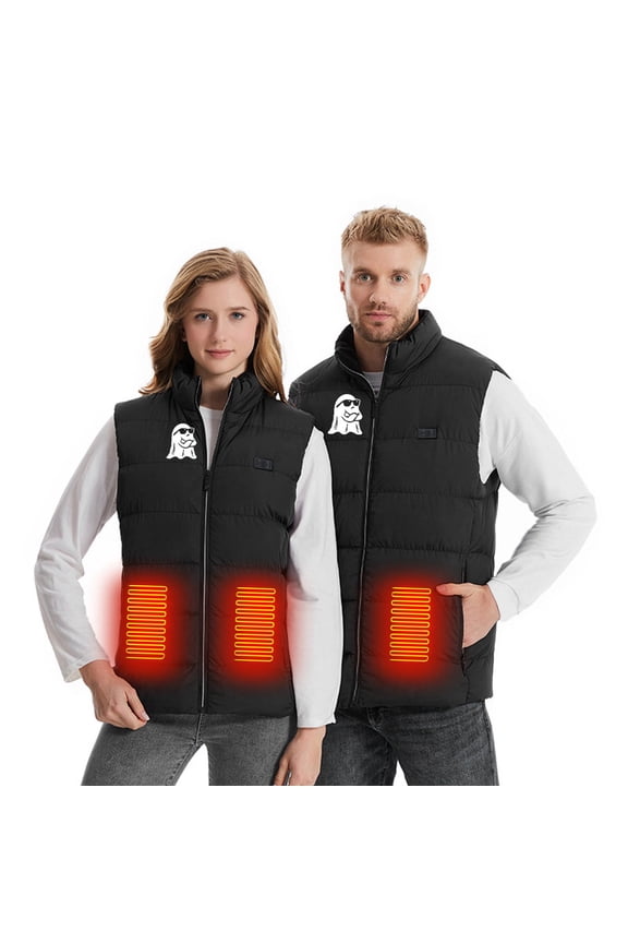 Heated Vest for Men Women Lightweight Rechargeable Smart Heated Jackets 9 Heating Zone Softshell Outdoor Hunting Vests s 2025