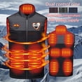 thumbnail image 1 of guisaled Heated Vests for Men and Women 8 Heating Zones Warm Lightweight Heated Jacket Winter Outdoor Hunting Fishing Ski Jackets, 1 of 4