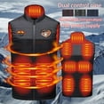 thumbnail image 1 of guisaled Heated Vests for Men and Women 8 Heating Zones Warm Lightweight Heated Jacket Winter Outdoor Hunting Fishing Ski Jackets s 2025, 1 of 4