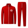 thumbnail image 1 of guisaled Jogger Sets for Men 2 Piece Zip Jackets And Sweatpants Sweatsuits Long Sleeve No Hood Stand Collar Workout Jogging Tracksuit Clearance, 1 of 5