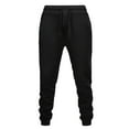 thumbnail image 1 of guisaled Jogger Sweatpants Men with Pockets Drawstring Elastic Waisted Tapered Sweat Pants Solid Color Slim Fit Athletic Pants with Pockets, 1 of 7