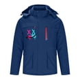thumbnail image 1 of guisaled Men Heated Jacket Waterproof Electric Hooded Zipper Heating Coat Windproof Soft Shell Fashion Printed Adult Jackets, 1 of 5