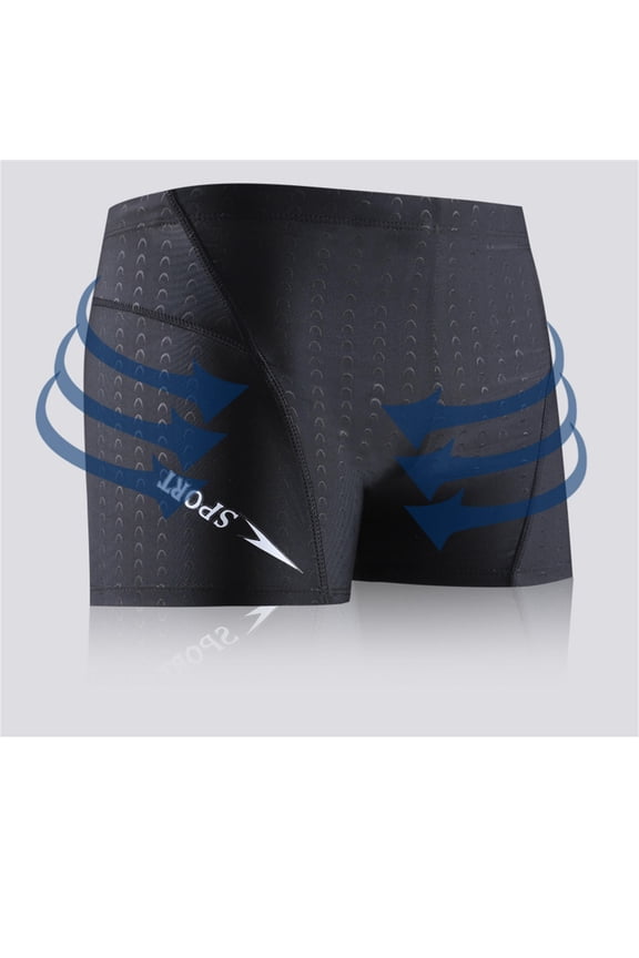 Men Swimsuits Jammer for Swimming Swim Jammers Men Square Legs Athletic Training Quick Dry Men Swimming Trunks
