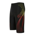 thumbnail image 1 of guisaled Men's Athletic Swimwear Jammers Quick Dry Square Leg Sport Swim Trunks Training Racing Durable Compression Swim Briefs Valentines Day s, 1 of 4