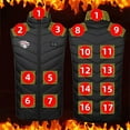 thumbnail image 1 of guisaled Men's Heated Vests 15 Heating Zones Winter Heated Jackets Softshell Warm Lightweight Quilted Heated Vest Battery Pack Not Included, 1 of 3