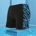 thumbnail image 1 of guisaled Men's Swim Jammers Athletic Quick Dry Square Leg Swimsuit for Men Drag Suits for Swimming Training Racing Swim Trunks, 1 of 8