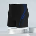 thumbnail image 1 of guisaled Men's Swim Shorts Compression Swimming Jammer Square Leg Cool Quick Dry Active Swimsuit Workout Shorts Sports Tights, 1 of 3