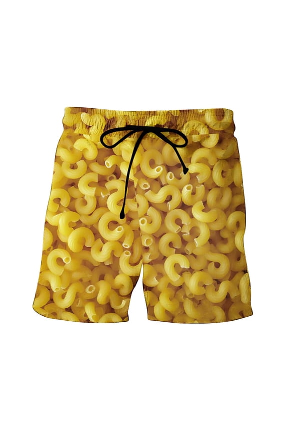 Men’s Swim Trunks Men's Board Shorts Swim Trunks Funny Printed Drawstring Elastic Waisted Quick Dry Swim Shorts 3 Inch Inseam Swim Buttoms