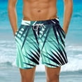 thumbnail image 1 of guisaled Men's Swim Trunks Men's Swim Trunks, Quick Dry Swimming Beach Board Shorts, Fashion Hawaii Printed Lightweight Swimwear Bottom Bathing Suits With Pockets, 1 of 6