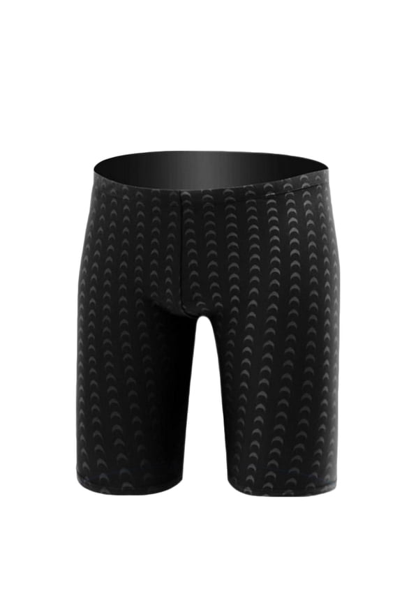 Men's Swimsuit Swim Jammer Athletic Training Endurance Swim Trunks Racing Competition Tights Square Leg Swim Briefs Clothing