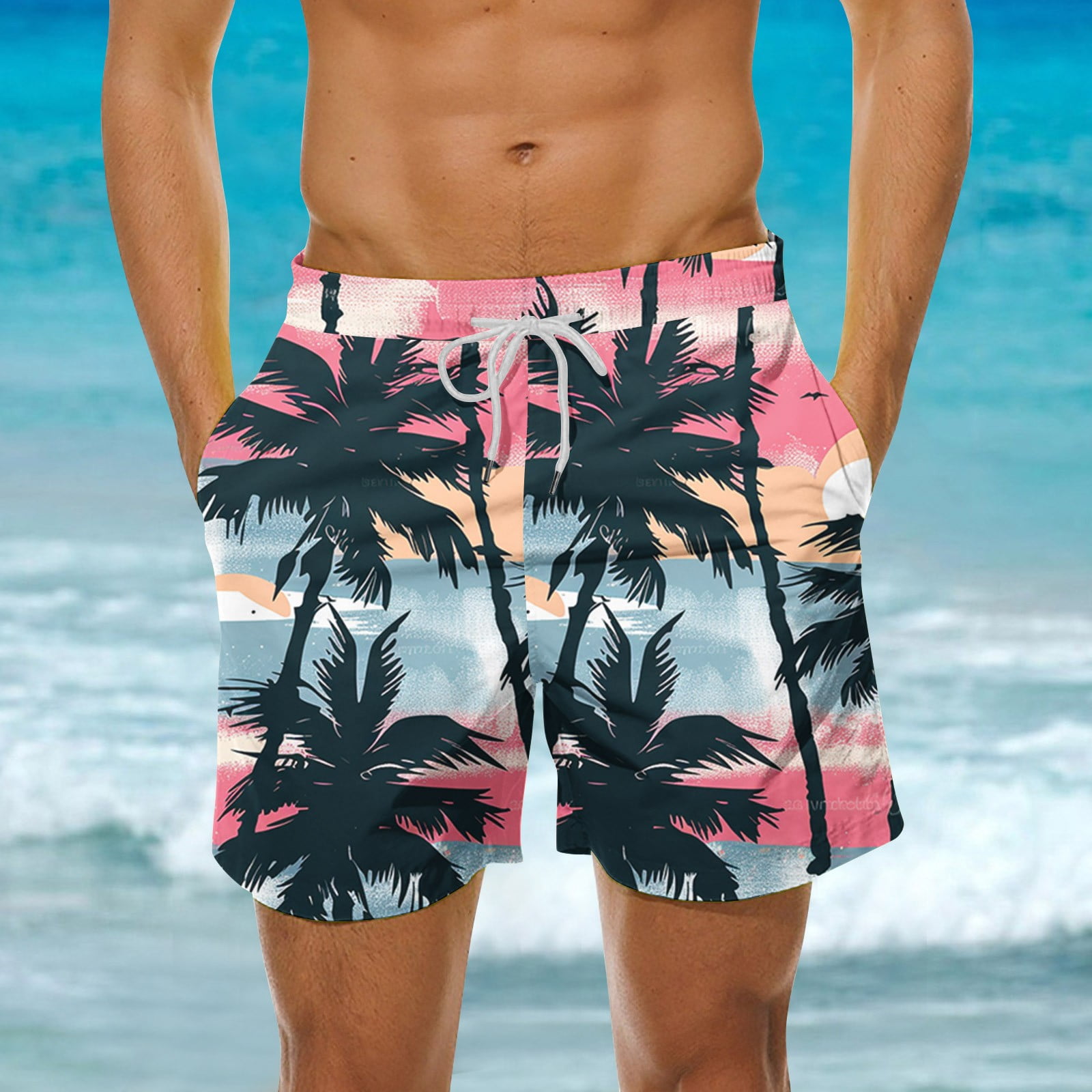 Swim Shorts HOdo Men's Big Tall Swim Trunks 11