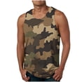 thumbnail image 1 of guisaled Mens Camo Tank Tops Sleeveless Camouflage Muscle Undershirts Casual Comfy Cotton Strech Fitness Gym Workout Tank Top, 1 of 4