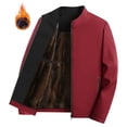thumbnail image 1 of guisaled Mens Fleece Jacket Full Zip Shearling Sherpa Lined Jackets Warm Thicken Turn-Down Collar Casual Winter Jackets with Pockets, 1 of 1