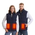 thumbnail image 1 of guisaled Mens Heated Vests 9 Heating Zones Heated Jacket Lightweight Warm Rechargeable Smart Heated Vests Battery Pack Not Included, 1 of 3