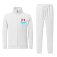 thumbnail image 1 of guisaled Mens Sweatsuit Zip Up Stand Collar Jacket Athletic 2 Pieces Tracksuit Casual Jogging Sweat Suit Workout Sports Set Sportswear, 1 of 5