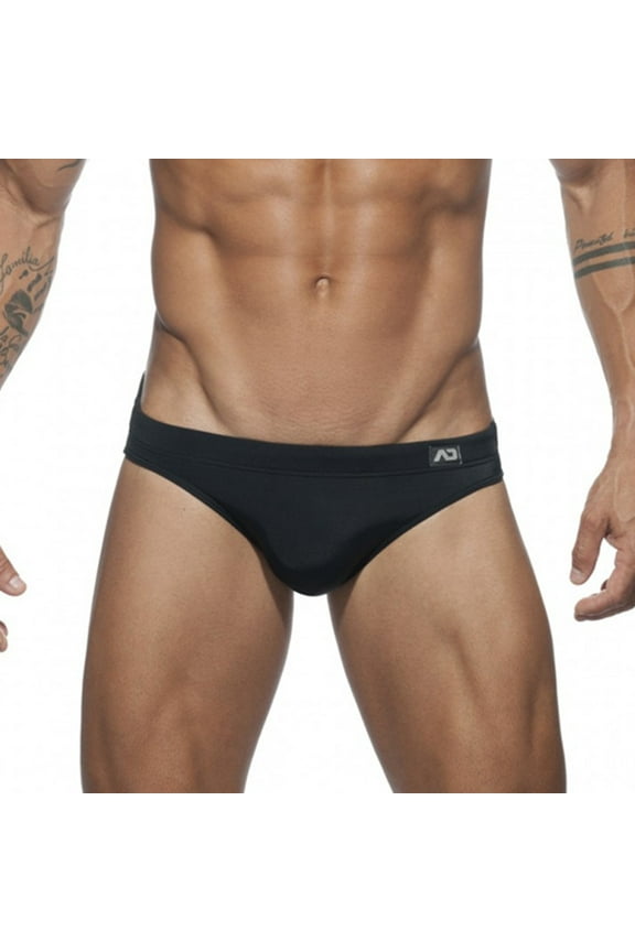 Mens Swim Briefs Sexy Bikini Swimwear Solid Colors Quick Dry Swim Trunks Low Rise Retro Swimsuit Bathing Suits Valentine'S Day s