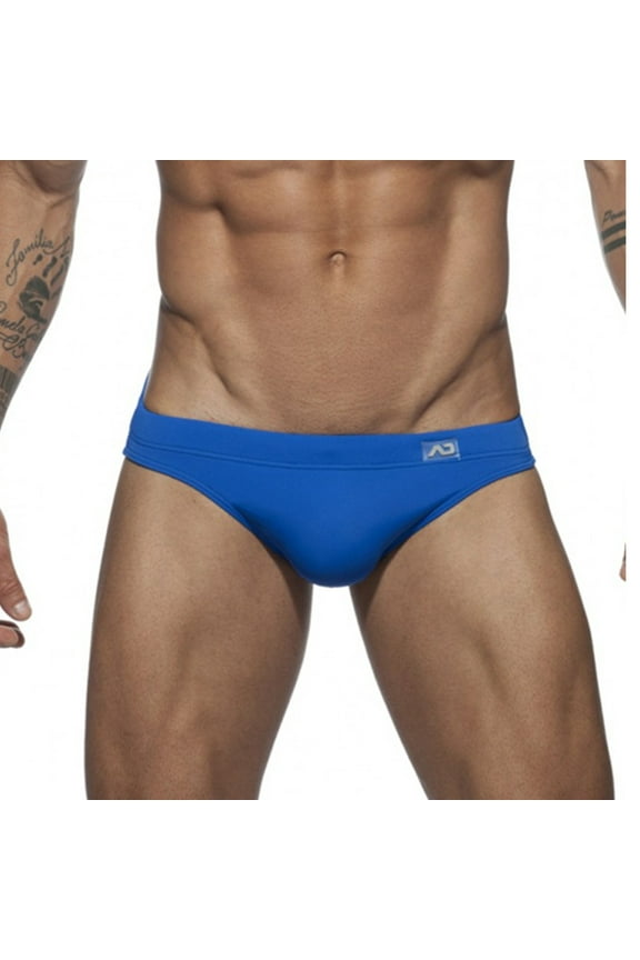 Mens Swim Briefs Sexy Bikini Swimwear Solid Colors Quick Dry Swim Trunks Low Rise Retro Swimsuit Bathing Suits Valentines Day s