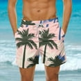 thumbnail image 1 of guisaled Mens Swim Shorts Swim Trunks Men 5 Inch Inseam Board Shorts Summer Quick Dry Elastic Waist Hawaii Beach Shorts Swimsuit Bathing Suit, 1 of 6