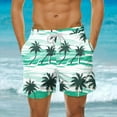 thumbnail image 1 of guisaled Mens Swim Trunks With Liner Men's Swim Trunks, Quick Dry Swimming Beach Board Shorts, Fashion Hawaii Printed Lightweight Swimwear Bottom Bathing Suits With Pockets, 1 of 6