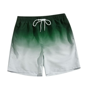 guisaled Mens Swimsuit Trunks 7 Inch Inseam Quick-Dry Swim Shorts 2025 Summer Oufits Hawaiian Vacation Beach Shorts Savings