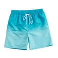 thumbnail image 1 of guisaled Mens Swimsuit Trunks 7 Inch Inseam Quick-Dry Swim Shorts 2025 Summer Oufits Hawaiian Vacation Beach Shorts, 1 of 4