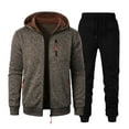 thumbnail image 1 of guisaled Mens Tracksuits Sweatsuits for Men 2 Piece Sets Outfits Long Sleeve Casual Full Zip Athletic Hoodie Jogging Sportswear, 1 of 6
