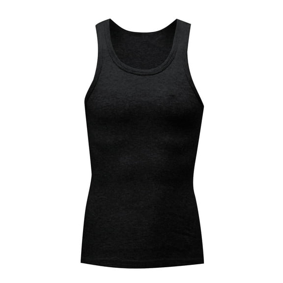 guisaled Mens Workout Tank Top Quick Dry Gym Muscle Sleeveless Tee Shirts Fitness Bodybuilding Shaper Strech Tank Tops
